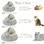 KIVELORA Calming Plush Pet Bed