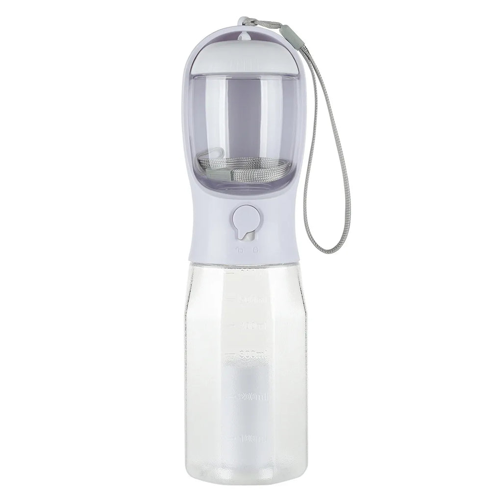 KIVELORA 3-in-1 Travel Dog Water Bottle