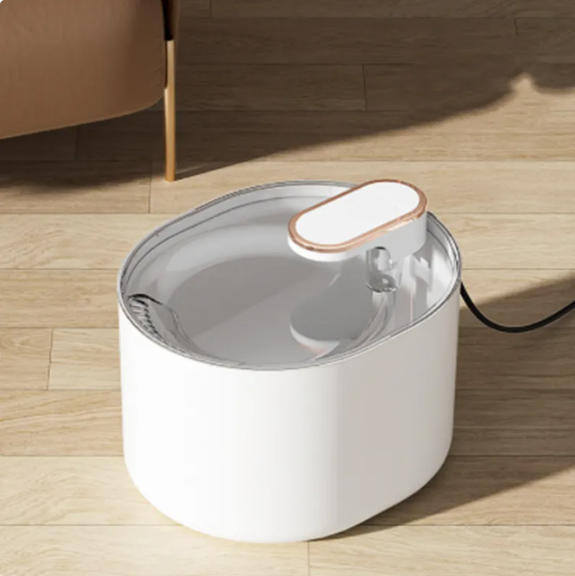 Ore White Standard FurFree 3L pet water fountain