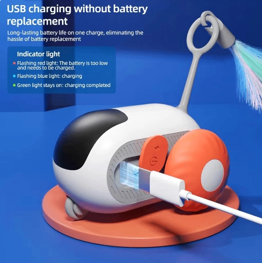 KIVELORA Smart Interactive Cat Toy Car