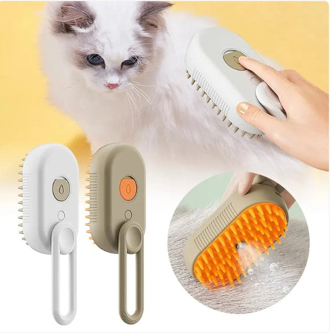 KIVELORA Mist Grooming Brush for Cats & Dogs
