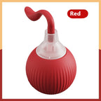 FurFree Smart Interactive Cat Ball with Magic Tail in red