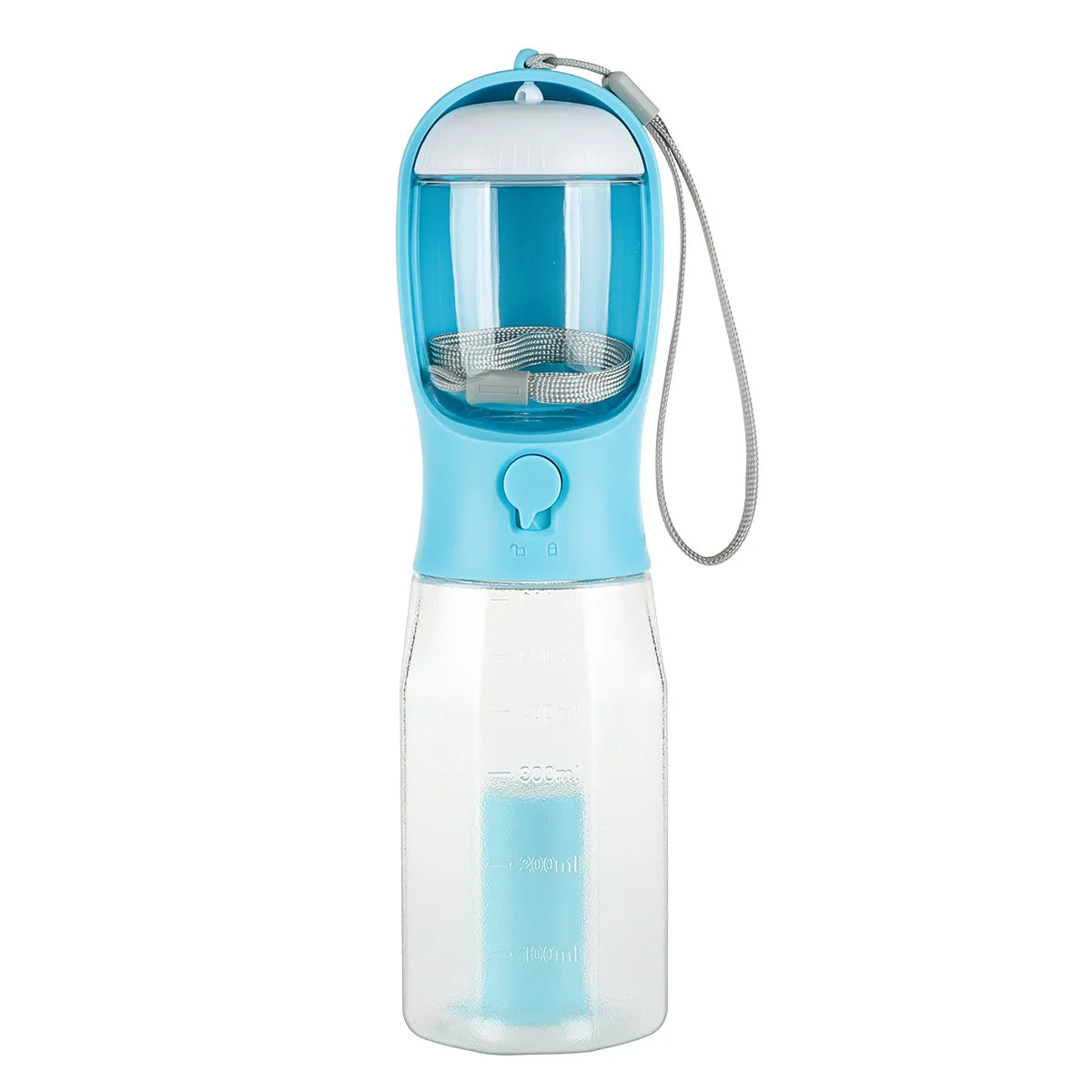 KIVELORA 3-in-1 Travel Dog Water Bottle