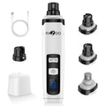 FurFree SilentTrim LCD pet nail grinder with charging cable and grinding ports