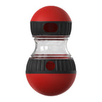 FurFree TreatTumbler IQ food dispensing dog puzzle in red
