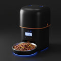 Kivelora AutoFeed Essential automatic pet feeder in premium black finish