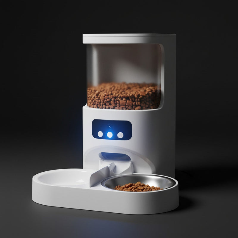 KIVELORA FeedCam Pro 1080 | Premium Smart Pet Feeder