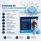 KIVELORA Washing Machine Cleaner Tablets – 24 Pack