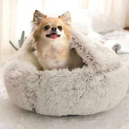 FurFree Calming Plush Pet Bed product image