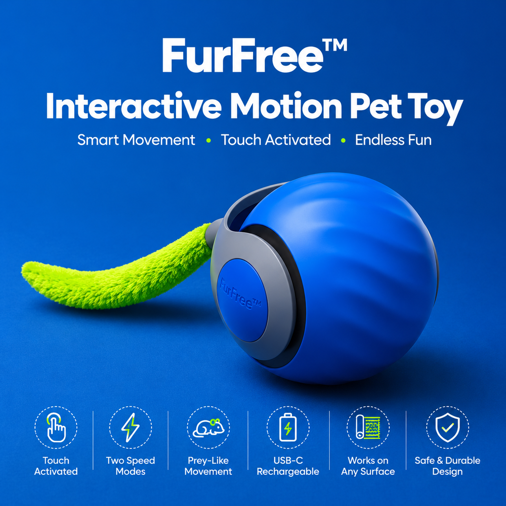 KIVELORA Interactive Motion Pet Toy